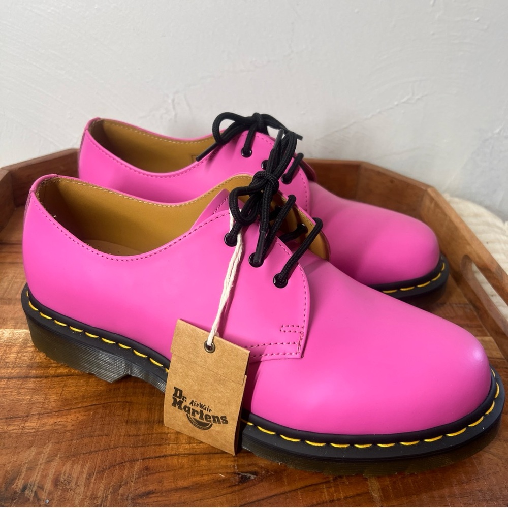Dr Doc Martens Dark Pink Oxford shoes Women 10 / Men 9